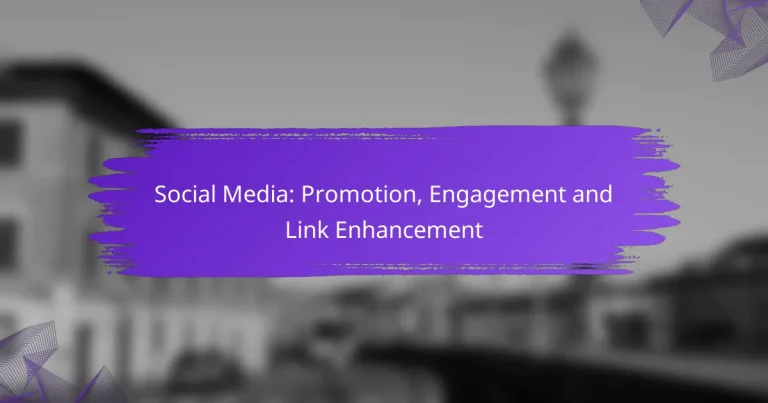 社交媒体：推广、互动和链接增强